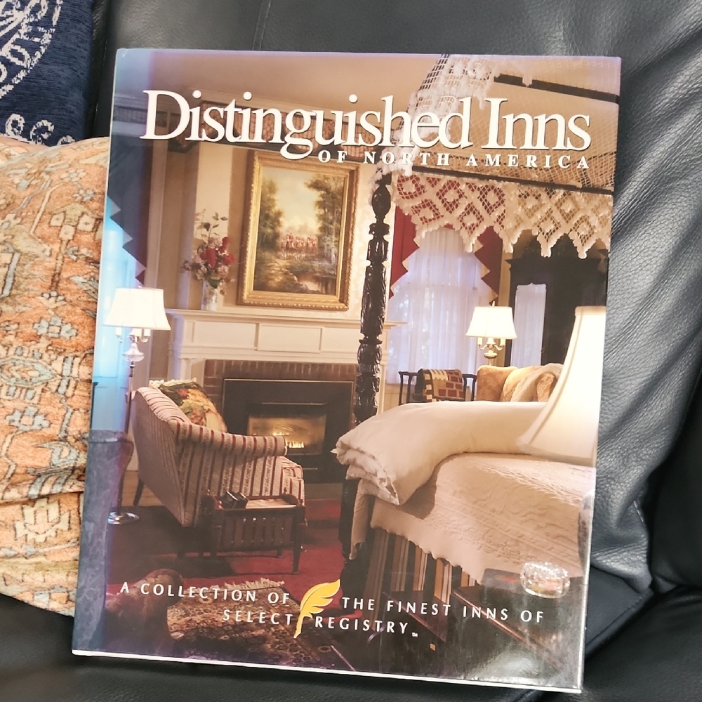 Panache Distinguished Inns Coffee Table Book - Cream and Brown